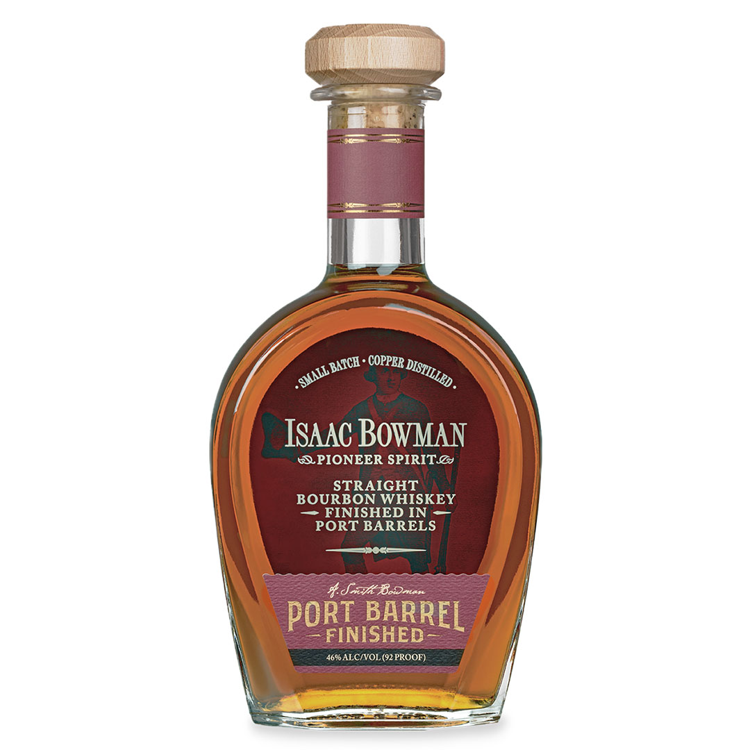 Bottle of Isaac Bowman by A Smith Bowman Distillery