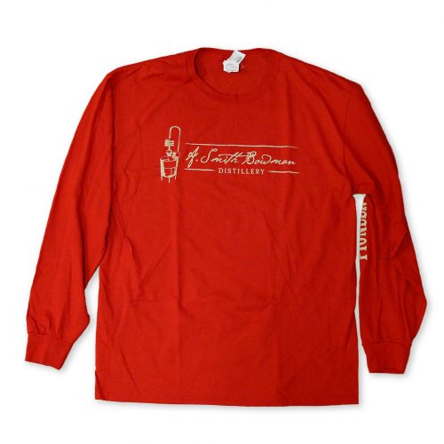 Red Long Sleeve T-Shirt | A. Smith Bowman Distillery