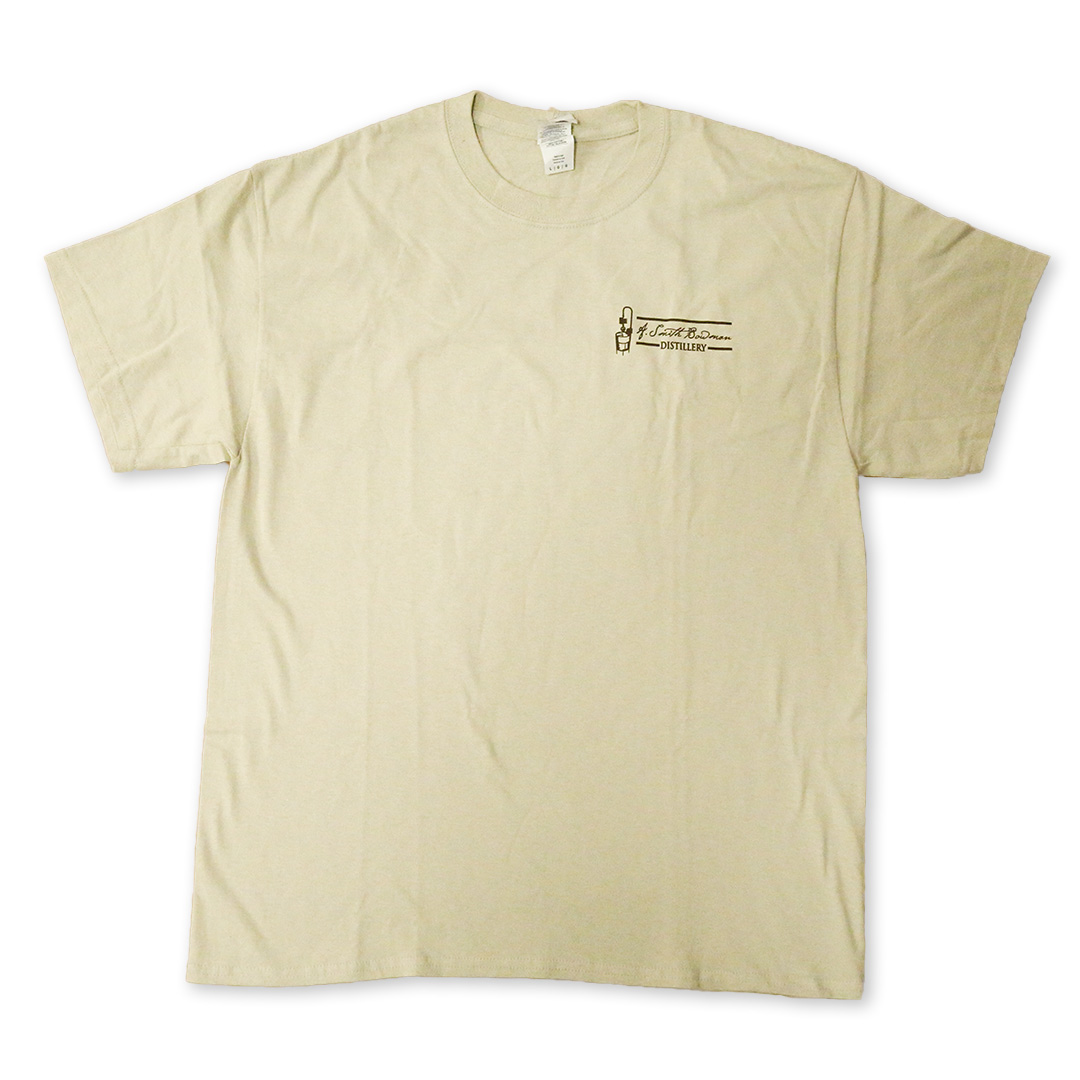 Tan Short Sleeve T-Shirt | A. Smith Bowman Distillery