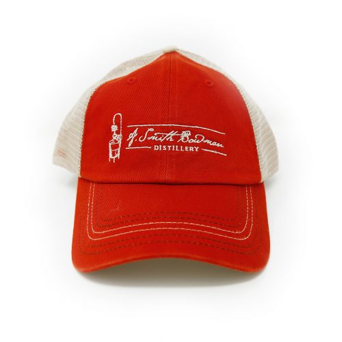 Red/Tan Trucker Hat | A. Smith Bowman Distillery
