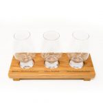 A. Smith Bowman Distillery Product | Flight Board with Glencairn Glasses