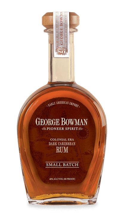 George Bowman | Small Batch Colonial Era Dark Caribbean Rum | A. Smith Bowman Distillery