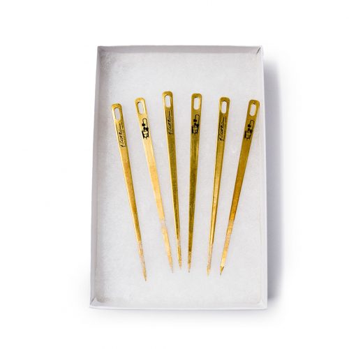 Pack of six Gold Colored Cocktail Pick from A. Smith Bowman Distillery