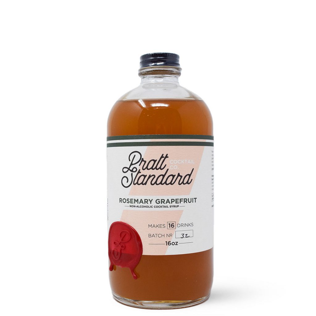 Pratt Standard Rosemary Grapefruit Syrup A. Smith Bowman Distillery