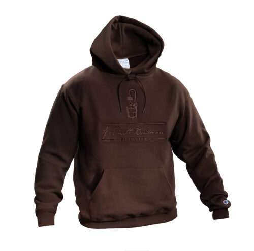 A. Smith Bowman Distillery Product | Brown Embossed Hoodie