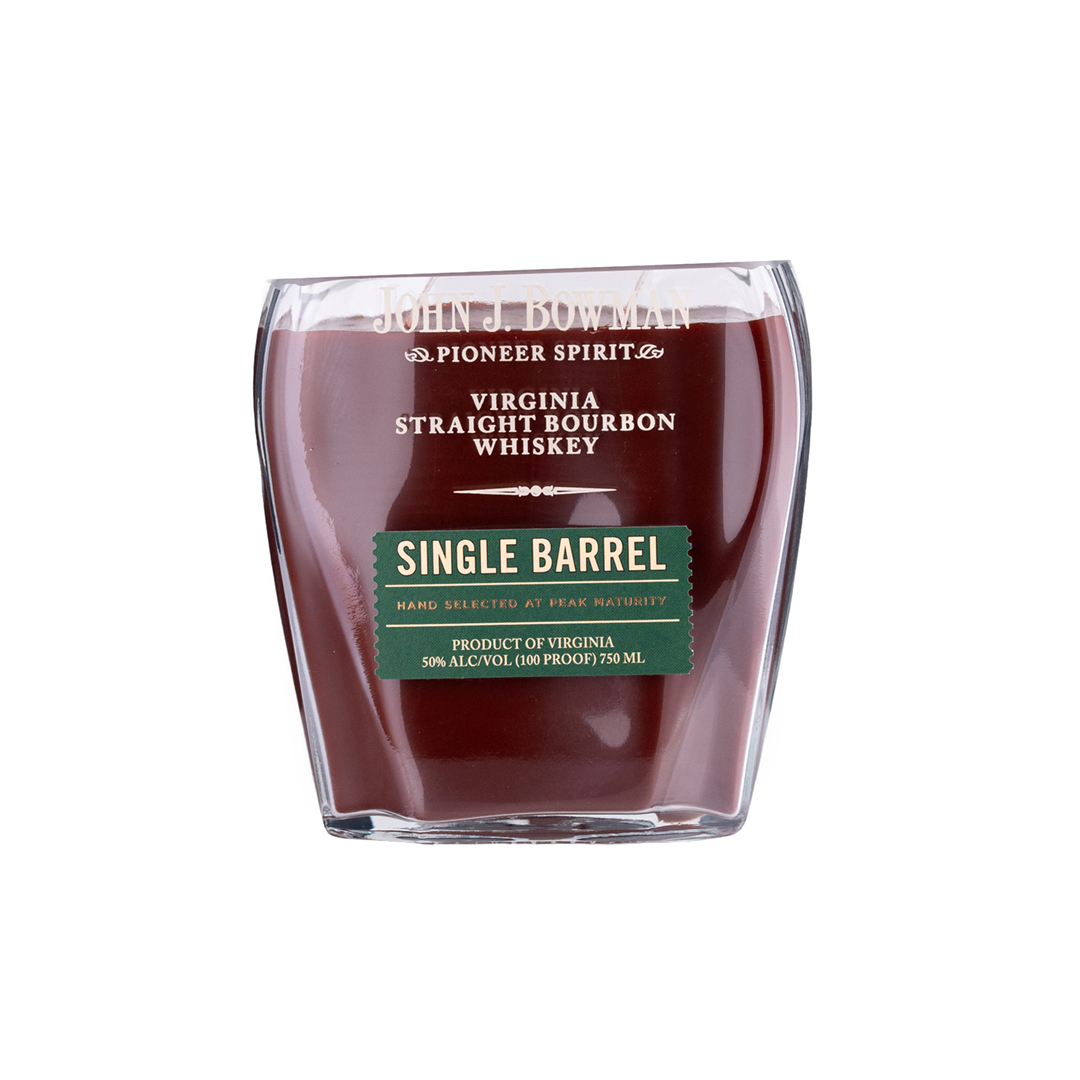 Soy Candle: John J. Bowman Bottle