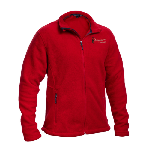 A. Smith Bowman Distillery Product | Men's Red Fleece Jacket