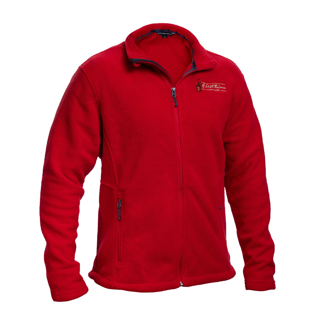 A. Smith Bowman Distillery Product | Men's Red Fleece Jacket