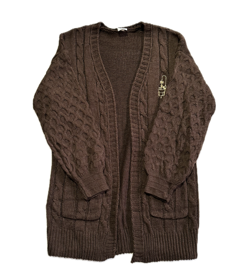 A. Smith Bowman Distillery Product | Women's Brown Cardigan